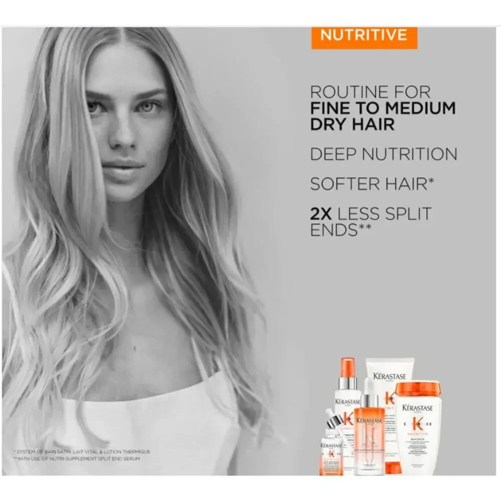 Kérastase  Nutritive Hydrating Conditioner for Dry Hair BUNDLE of TWO - NEW
